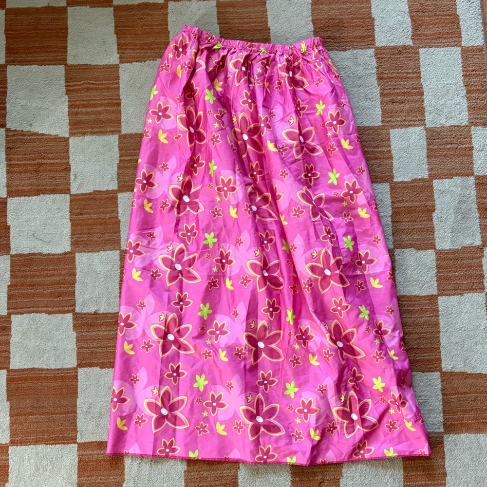 Floral Pink Skirt